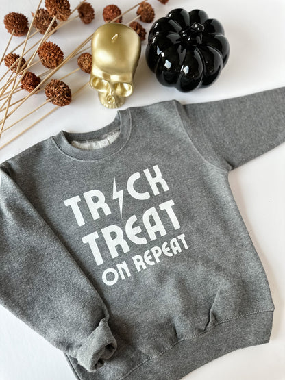 Trick Treat On Repeat Sweatshirt