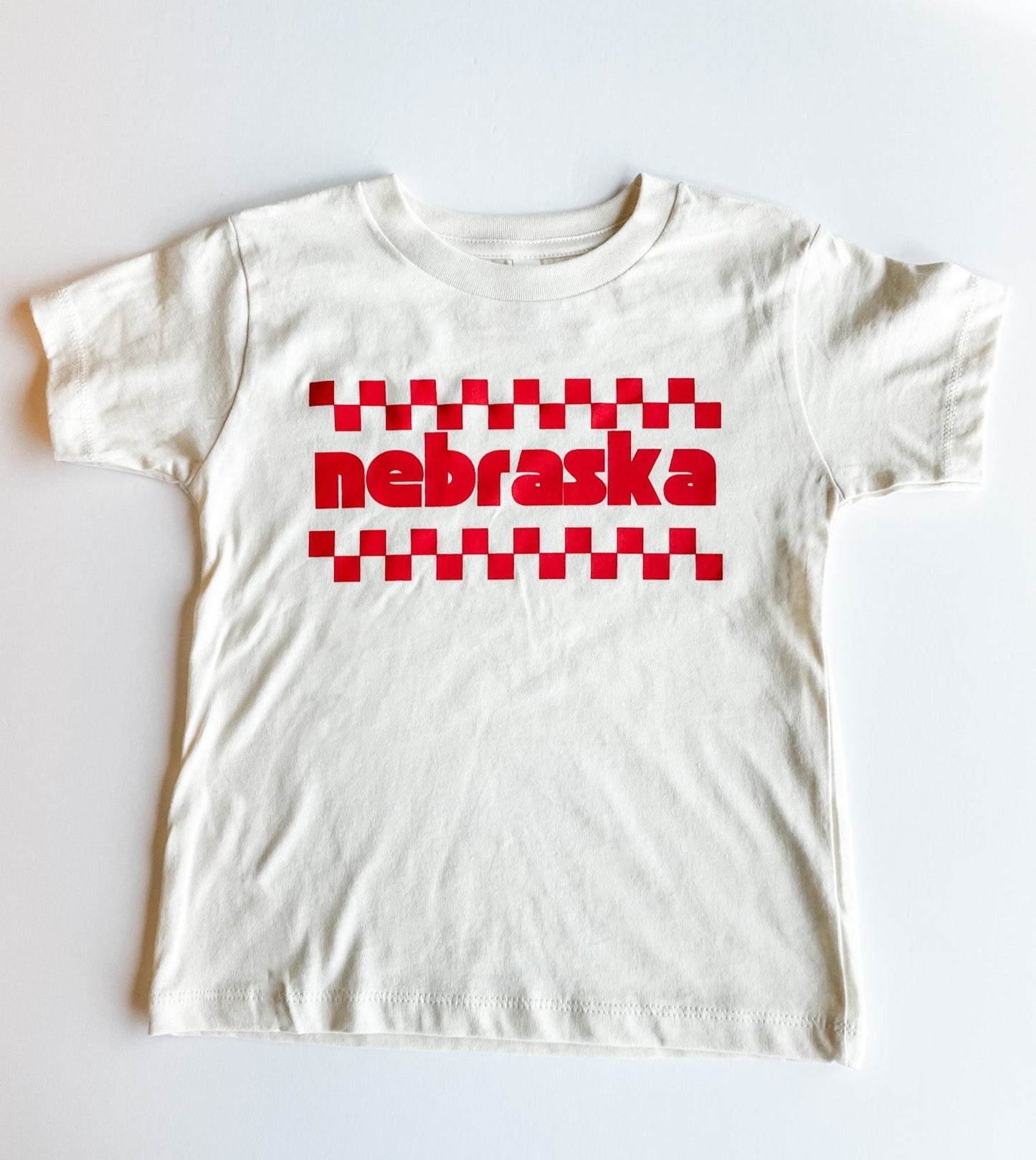 Nebraska Checker Tee