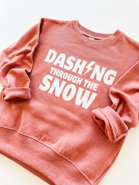 Dashing Through The Snow Sweatshirt