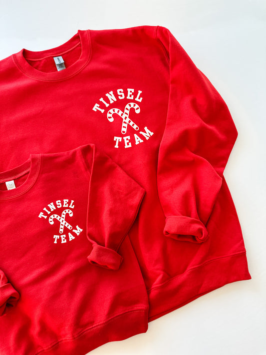 Tinsel Team Sweatshirt ADULT