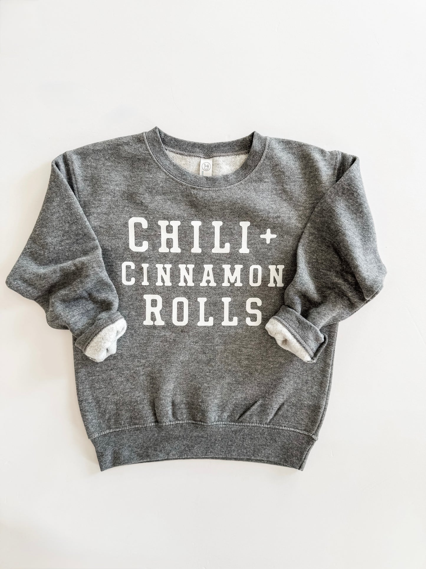 Chili + Cinnamon Rolls Sweatshirt *UPDATED DESIGN*
