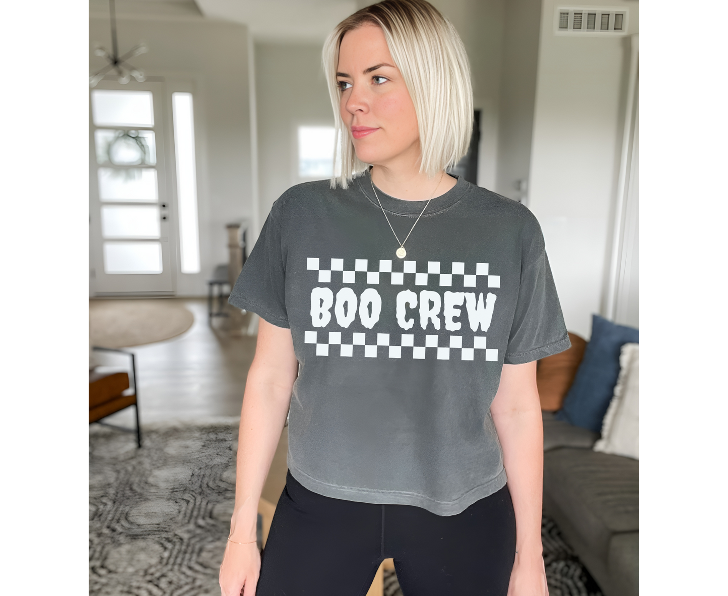 Boo Crew Crop - ADULT