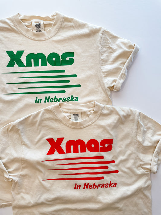 Xmas In Nebraska Tee - ADULT