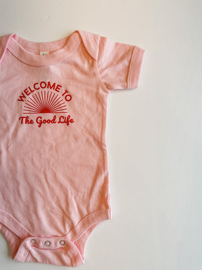 Welcome to the Good Life Onesie